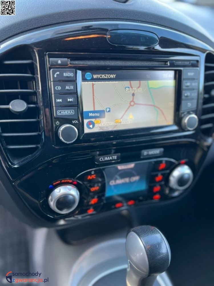Nissan Juke  | 4X4 (Doł. Automatycznie) | Automatyczna | 190 Km | Szary