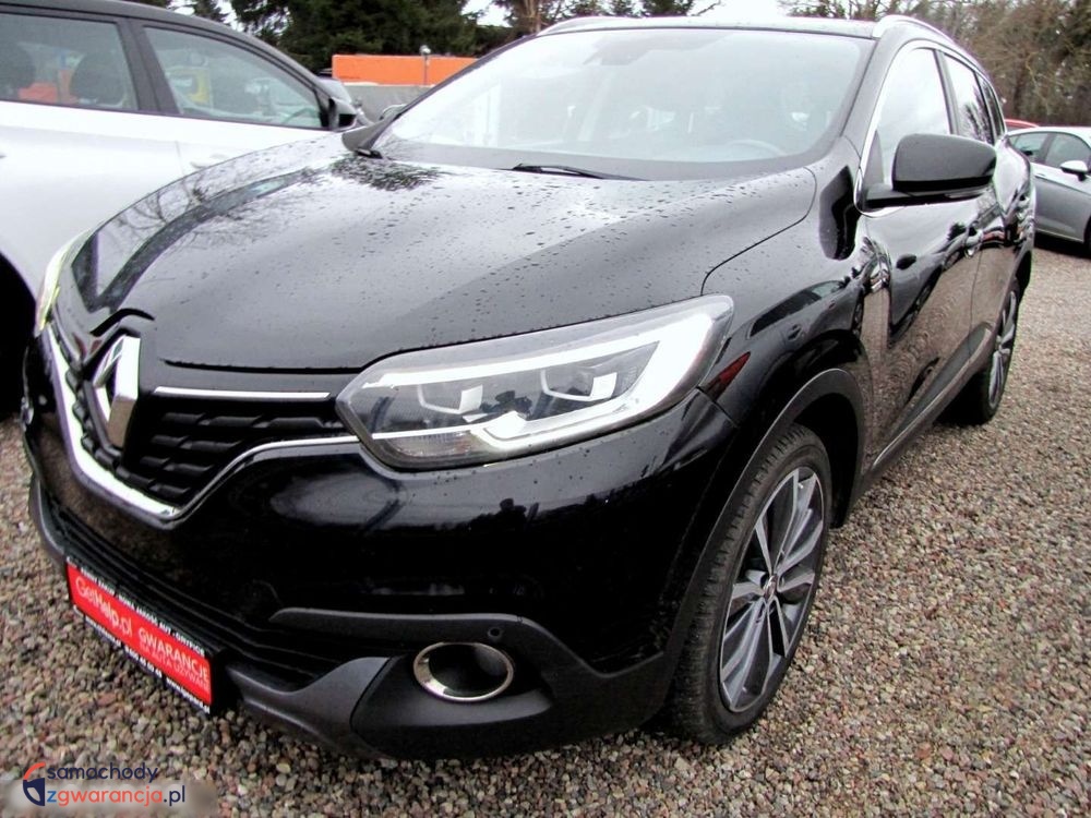 Renault Kadjar  | 4X4 (Doł. Automatycznie) | Manualna | 130 Km | Czarny