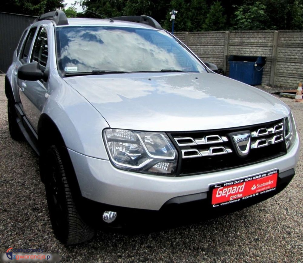 Dacia Duster  | 4X4 (Stały) | Manualna | 114 Km | Srebrny