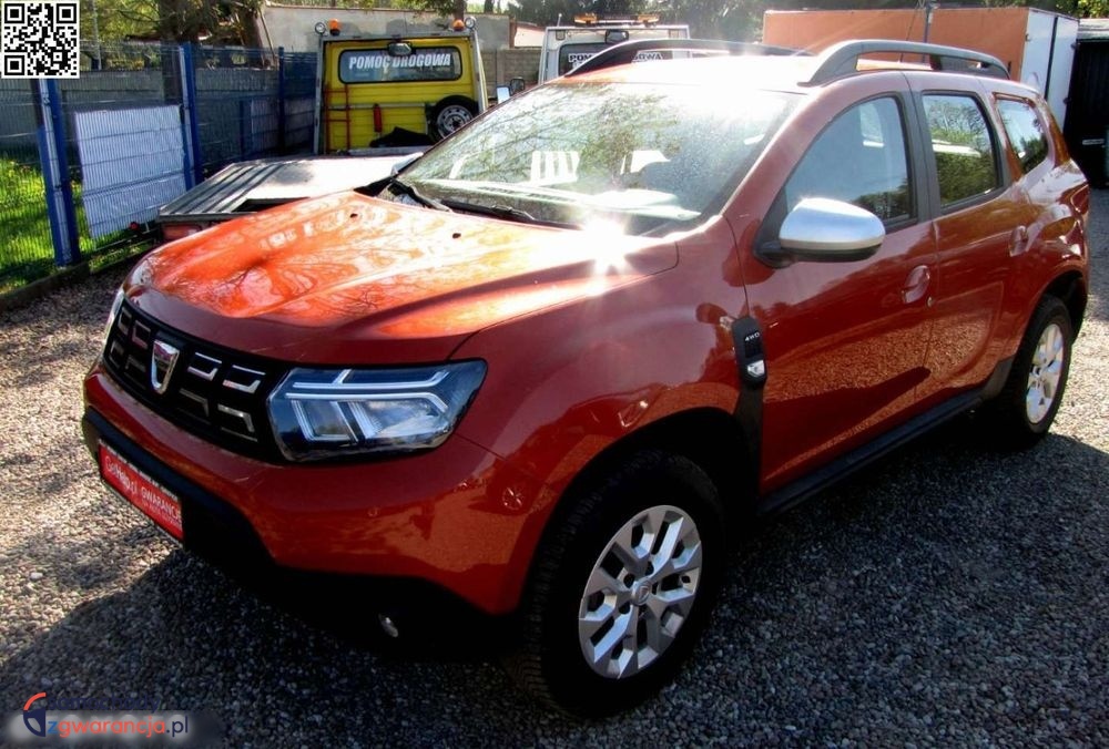 Dacia Duster  | 4X4 (Stały) | Manualna | 115 Km | Pomarańczowy