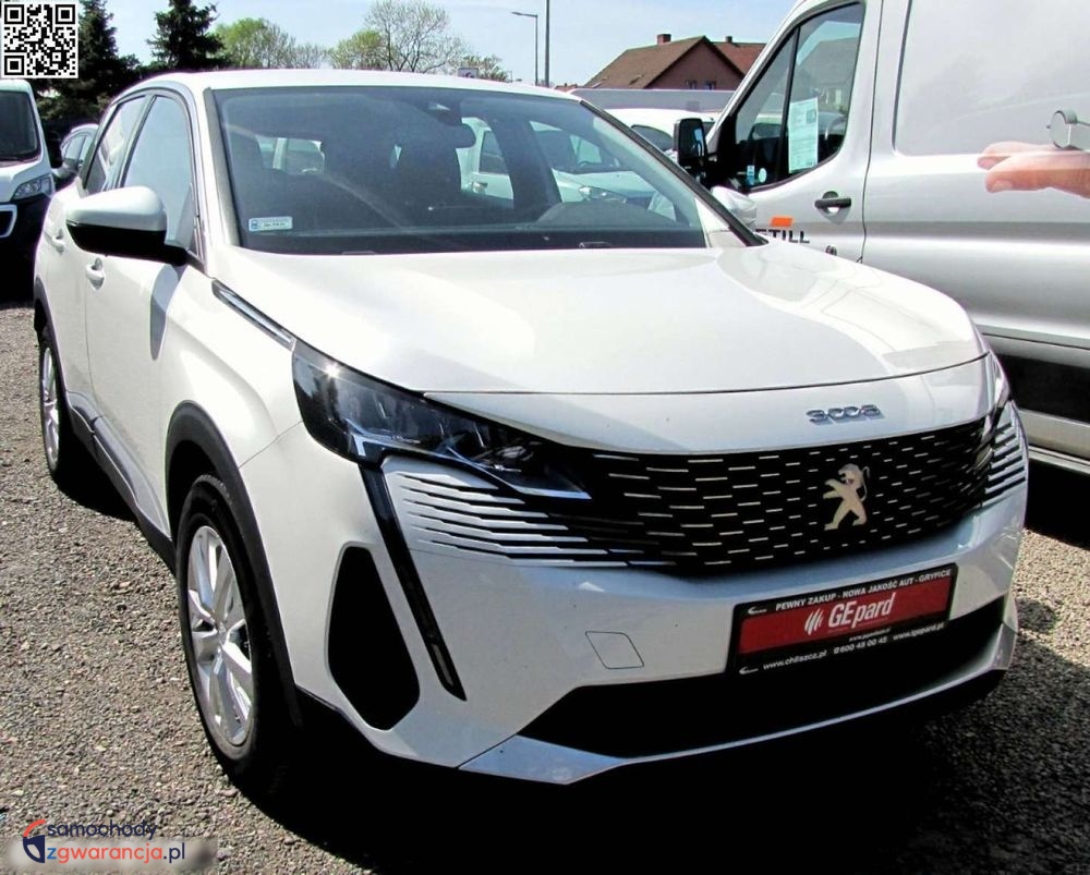 Peugeot 3008  | Fwd (Przód) | Manualna | 130 Km | Biały