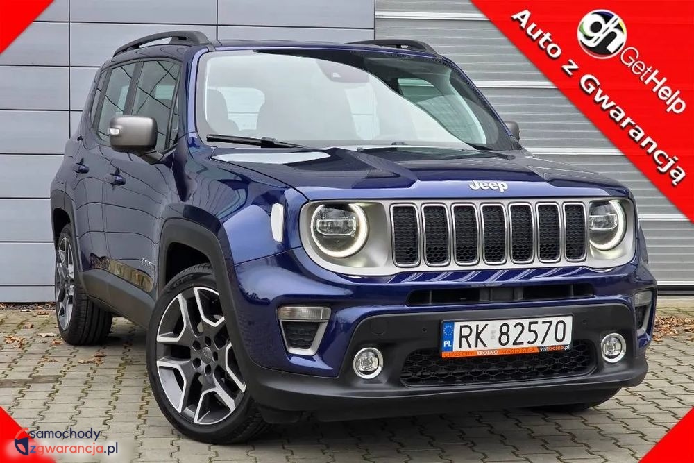 Jeep Renegade  | Fwd (Przód) | Automatyczna | 150 Km | Niebieski