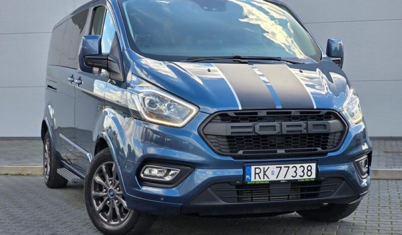 FORD Tourneo Custom  | FWD (przód) | Automatyczna | 130 KM | Niebieski