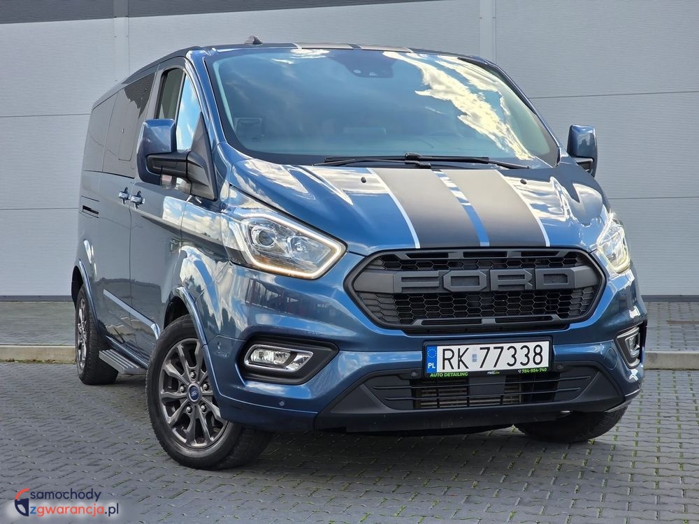 Ford Tourneo Custom  | Fwd (Przód) | Automatyczna | 130 Km | Niebieski
