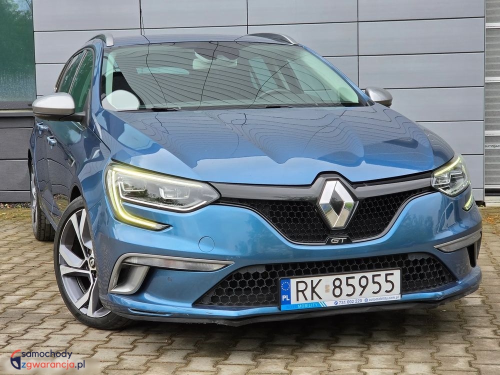Renault Megane  | Fwd (Przód) | Automatyczna | 205 Km | Niebieski