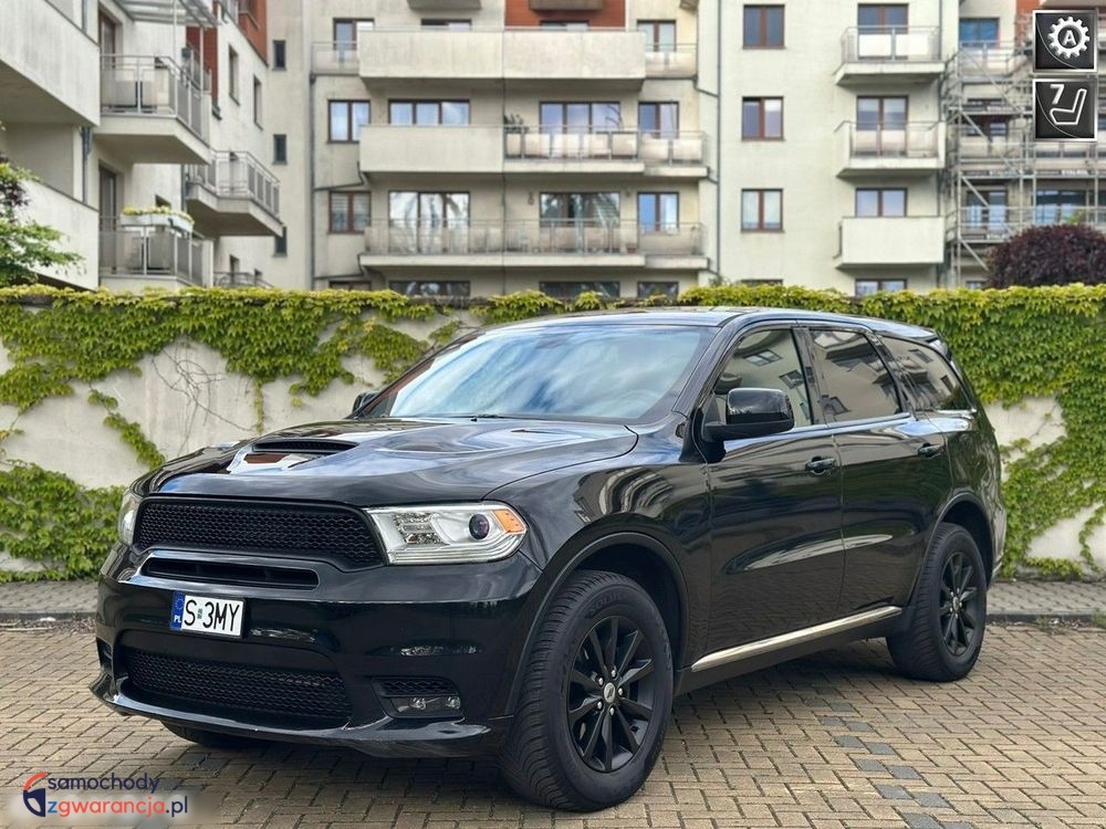Dodge Durango | 4X4 (Doł. Automatycznie) | Automatyczna | 294 Km | Czarny