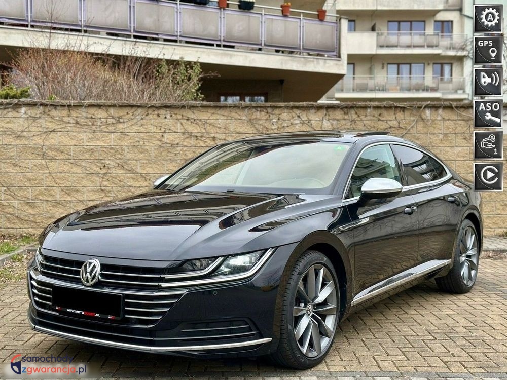 Volkswagen Arteon  | Fwd (Przód) | Automatyczna | 150 Km | Czarny