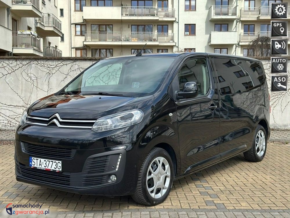 Citroen Spacetourer | Fwd (Przód) | Automatyczna | 177 Km | Czarny