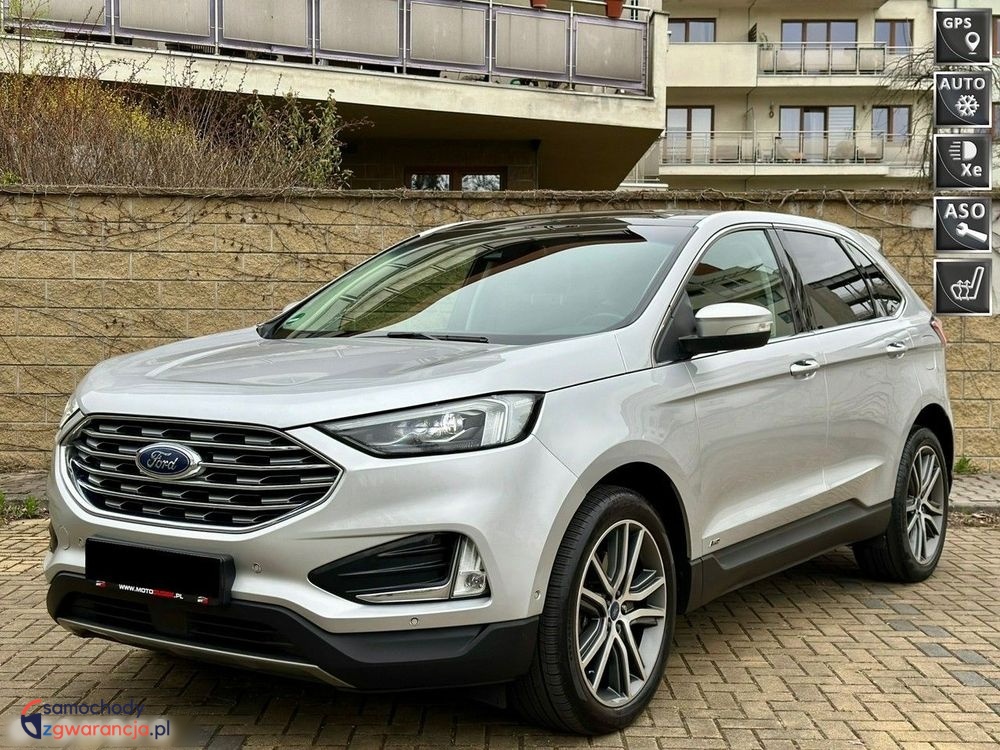 Ford Edge  | 4X4 (Doł. Automatycznie) | Manualna | 190 Km | Srebrny