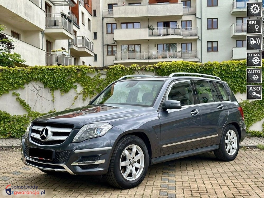 Mercedes-Benz Glk  | 4X4 (Doł. Automatycznie) | Automatyczna | 211 Km | Szary