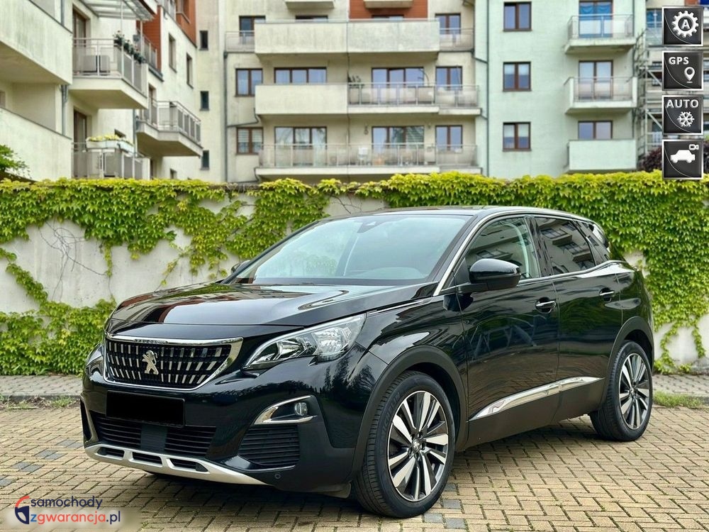 Peugeot 3008  | Fwd (Przód) | Automatyczna | 181 Km | Czarny