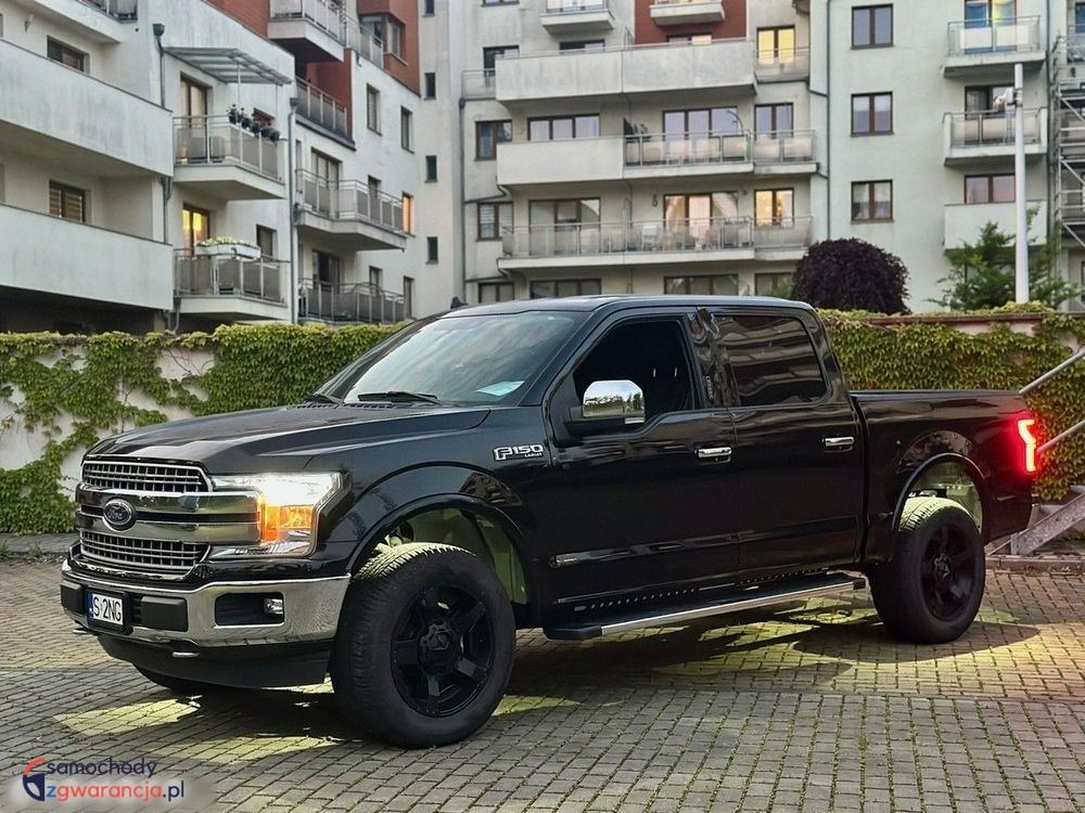 Ford F-150 | 4X4 (Doł. Automatycznie) | Automatyczna | 392 Km | Czarny