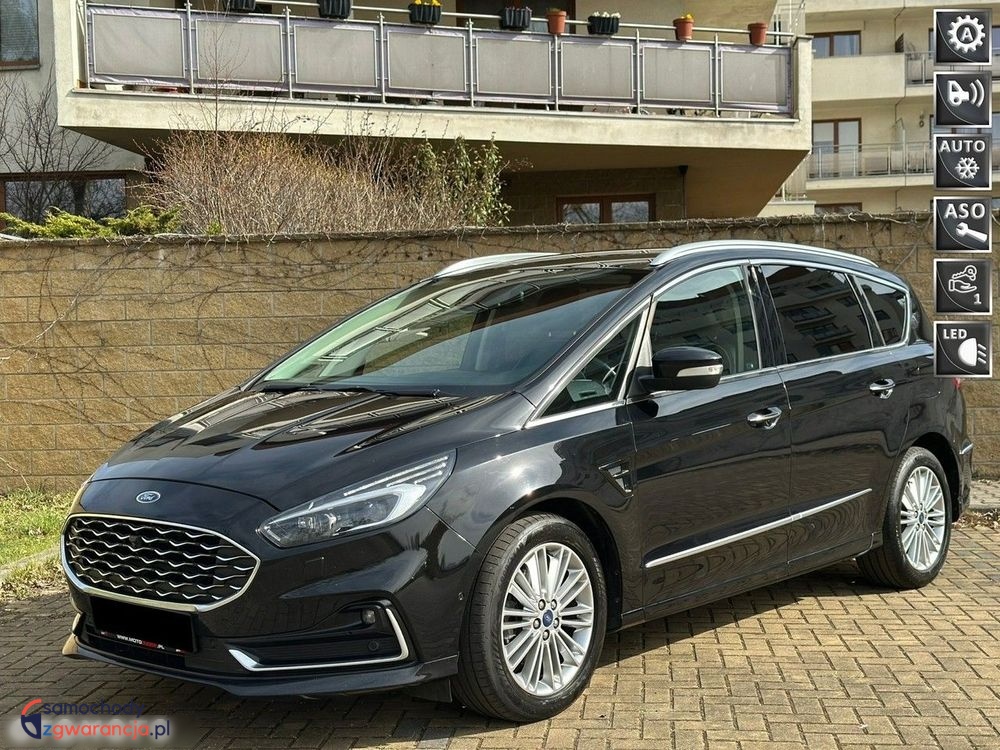 Ford S-Max  | Fwd (Przód) | Automatyczna | 190 Km | Czarny