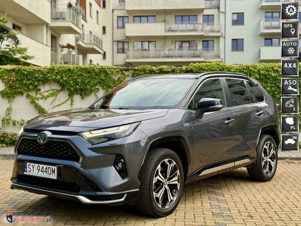 Toyota Rav4  | 4X4 (Doł. Automatycznie) | Automatyczna | 306 Km | Szary