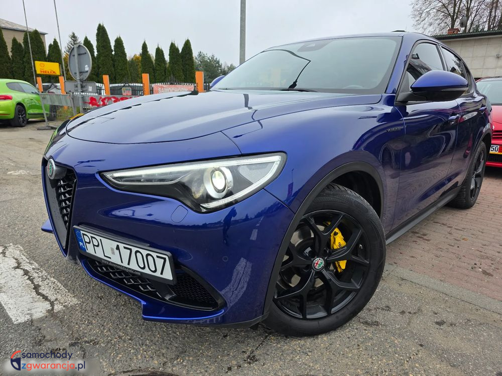 Alfa Romeo Stelvio  | 4X4 (Stały) | Automatyczna | 190 Km | Fioletowy