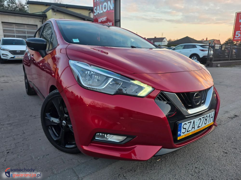 Nissan Micra  | Fwd (Przód) | Manualna | 117 Km | Bordowy