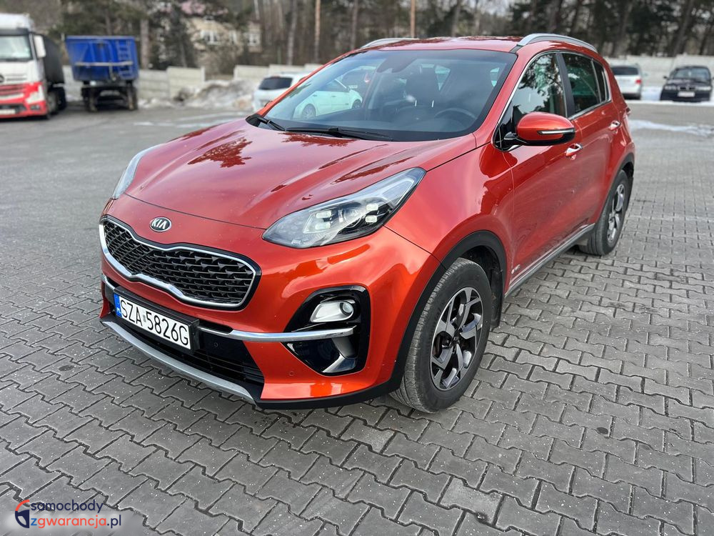 Kia Sportage  | Fwd (Przód) | Manualna | 177 Km | Pomarańczowy