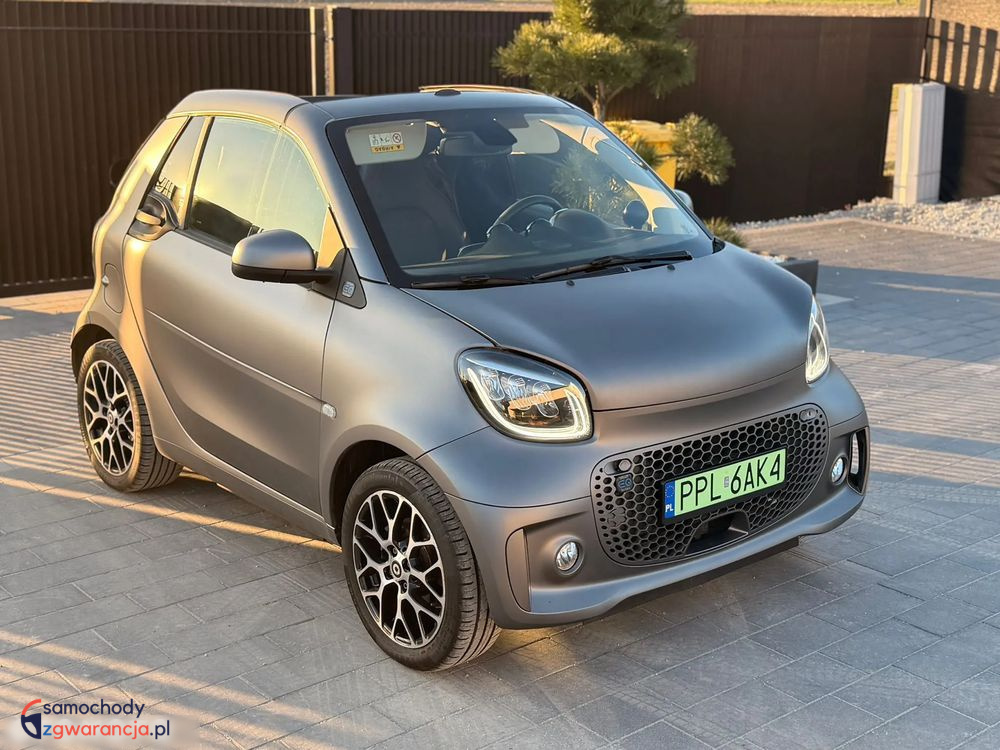 Smart Fortwo | Rwd (Tył) | Automatyczna | 82 Km | Szary