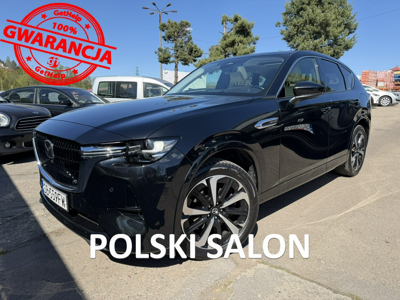 Mazda Cx-60 | 4X4 Stały | Automatyczna | 255 Km | Czarny