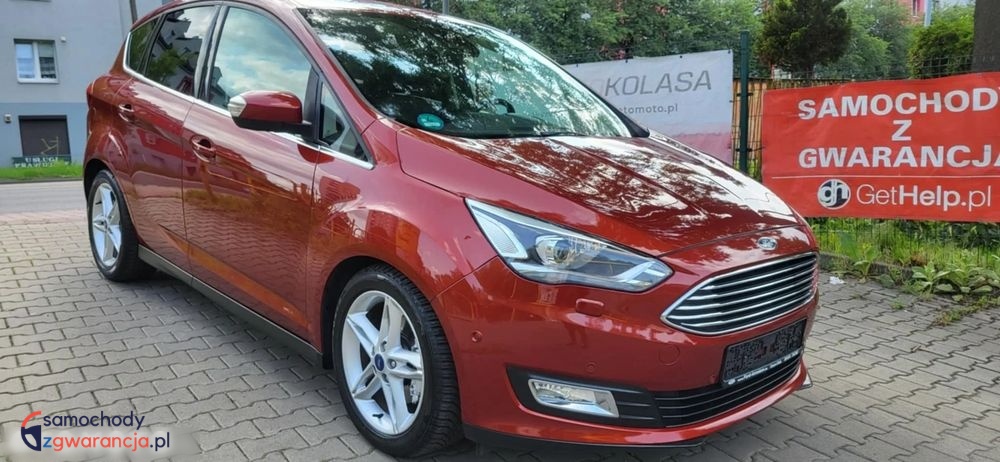 Ford C-Max  | Fwd (Przód) | Automatyczna | 150 Km | Bordowy