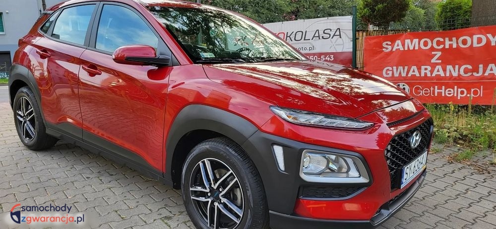 Hyundai Kona  | Fwd (Przód) | Manualna | 120 Km | Bordowy