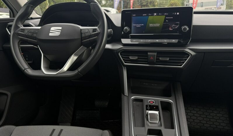 SEAT Leon  | przedni | automatyczna_dwusprzeglowa | 110 KM | bialy full