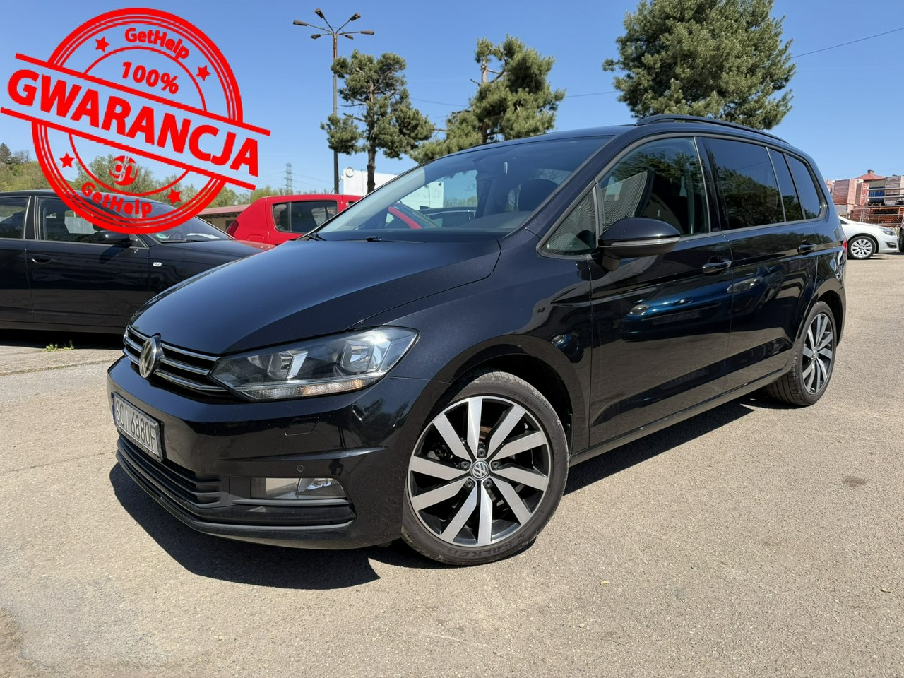 Volkswagen Touran  | Fwd (Przód) | Automatyczna Dwusprzeglowa | 150 Km | Czarny