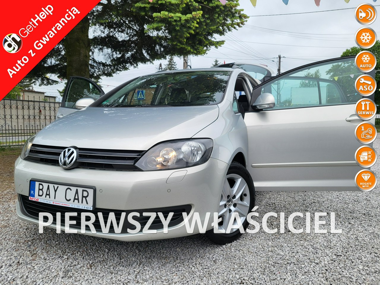 Volkswagen Golf Plus  | Przedni | Manualna | 122 Km | Srebrny
