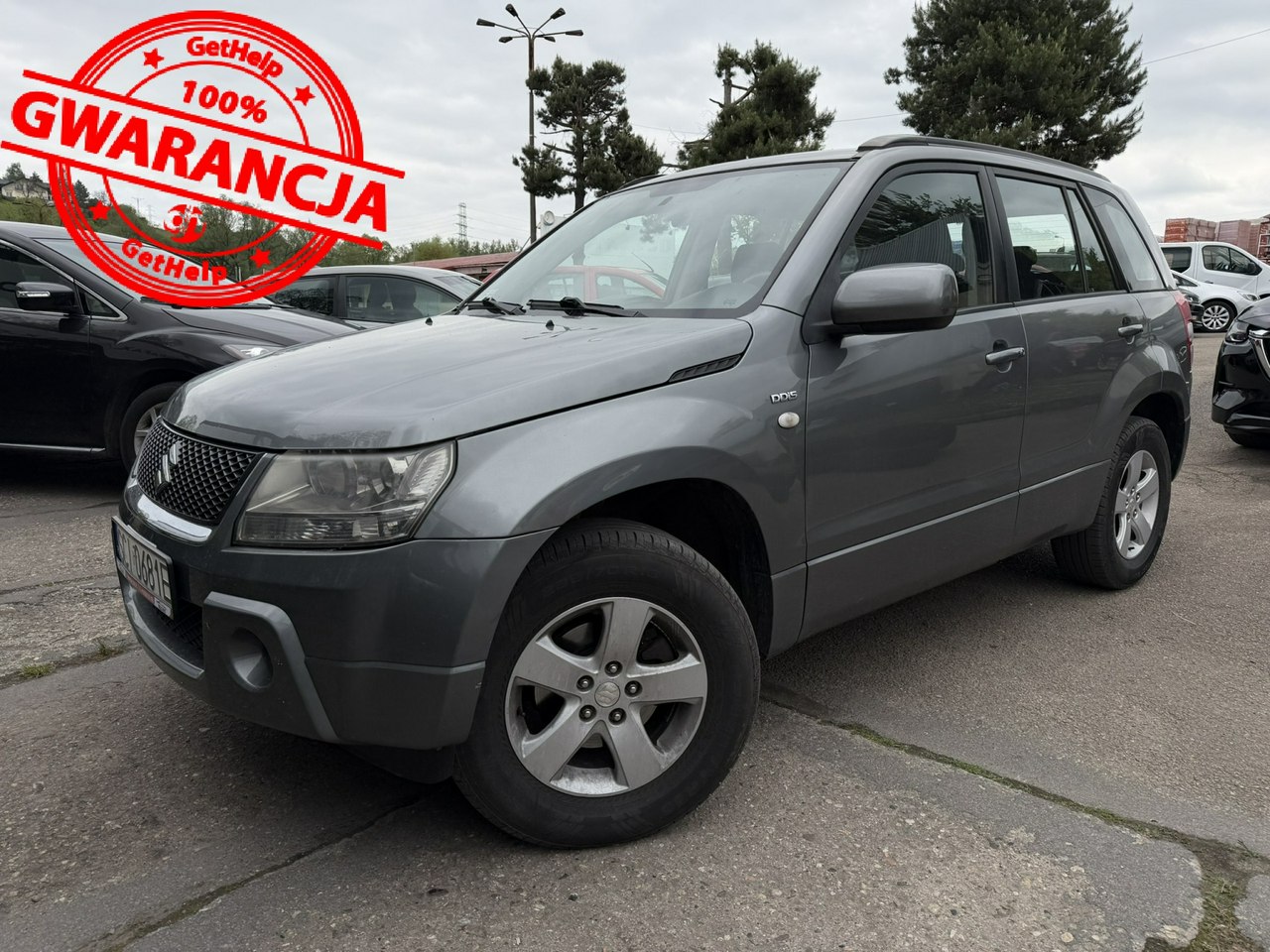 Suzuki Grand Vitara  | 4×4 Stały | Manualna | 130 Km | Szary
