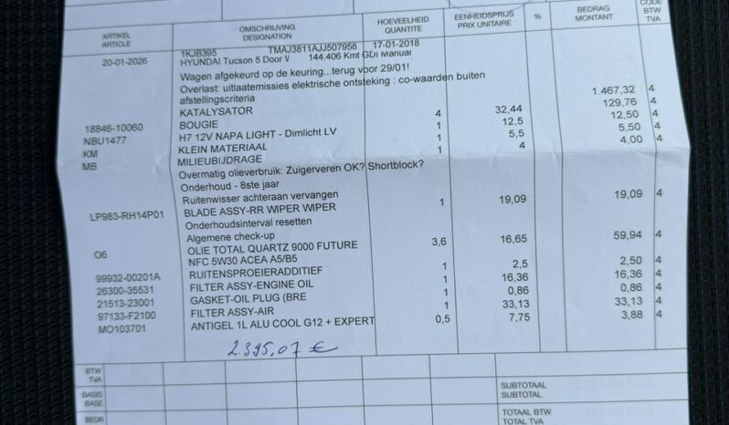 HYUNDAI Tucson  | FWD (przód) | Manualna | 132 KM | Czarny full
