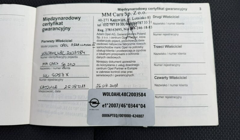 OPEL Astra | FWD (przód) | Manualna | 115 KM | Czarny full