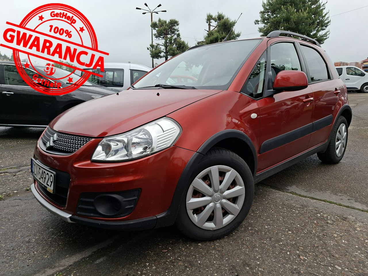 Suzuki Sx4  | 4×4 | Manualna | 120 Km | Czerwony