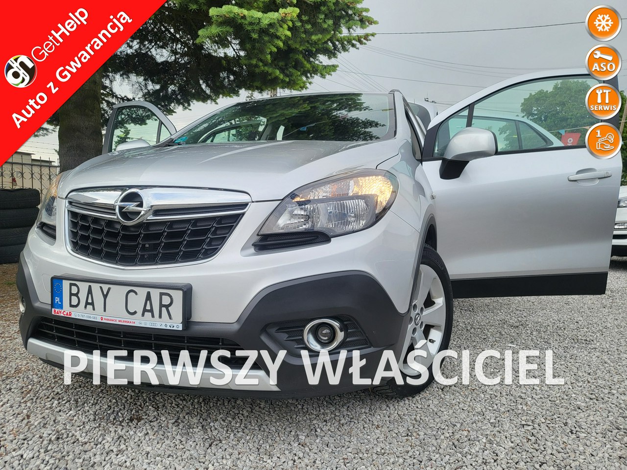 Opel Mokka  | Przedni | Manualna | 140 Km | Srebrny