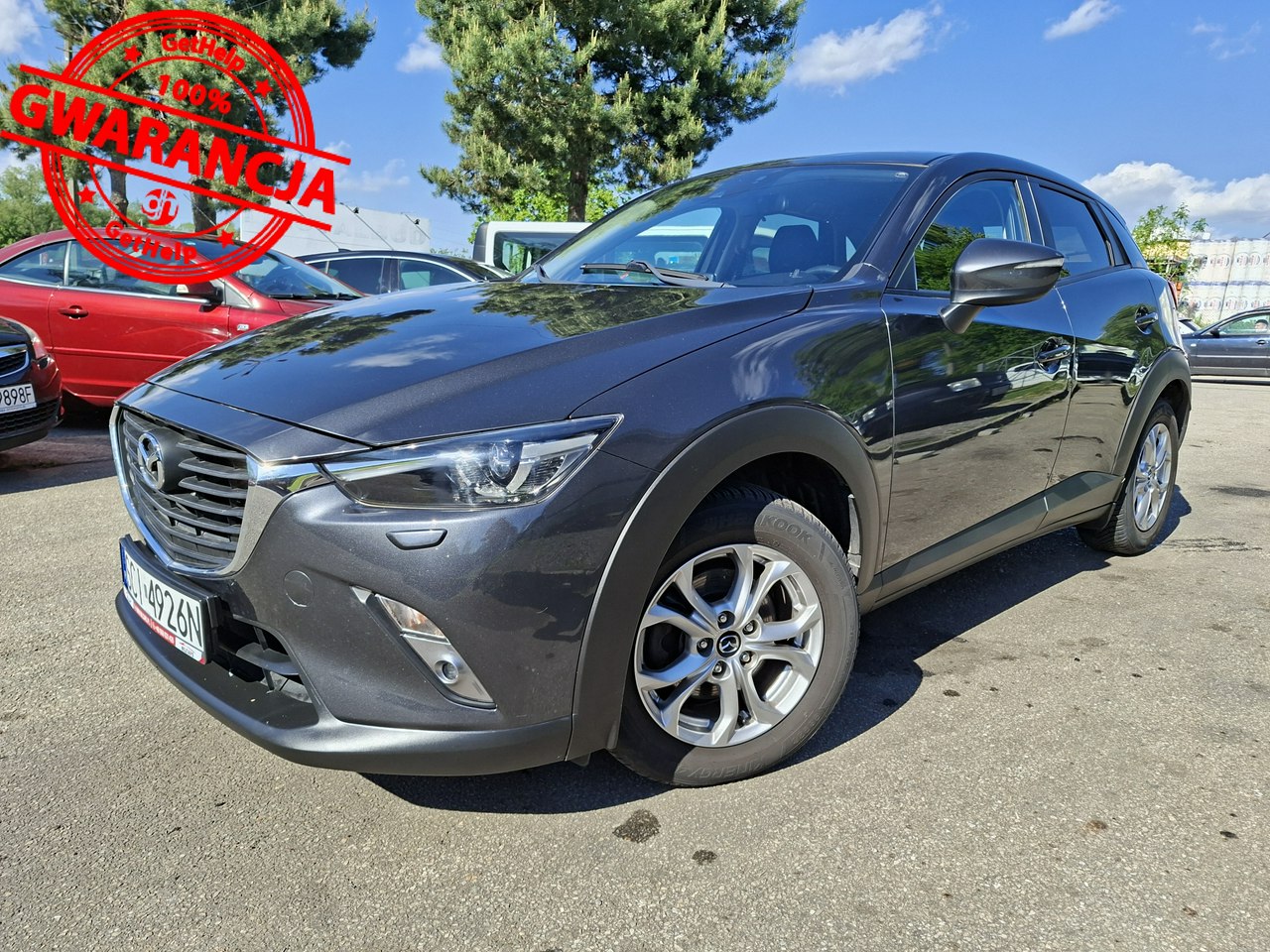 Mazda Cx-3  | Fwd (Przód) | Automatyczna | 120 Km | Szary