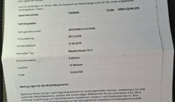 MAZDA CX-3  | FWD (przód) | Automatyczna | 120 KM | Szary full
