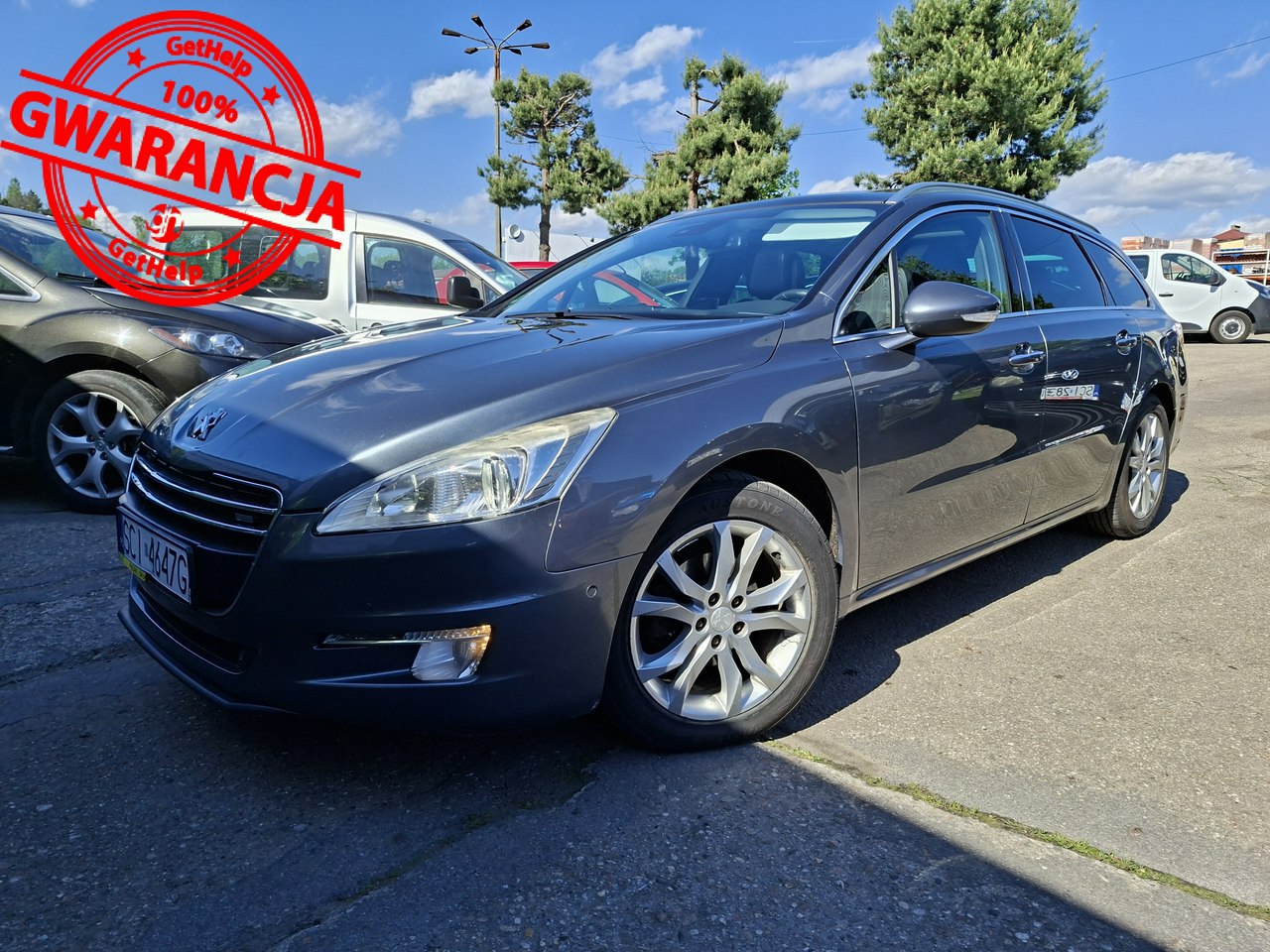 Peugeot 508  | Fwd (Przód) | Automatyczna | 112 Km | Szary