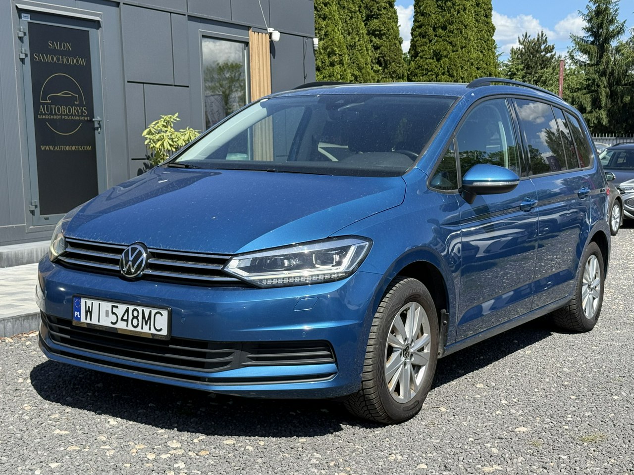 Volkswagen Touran  | Przedni | Automatyczna | 150 Km | Niebieski