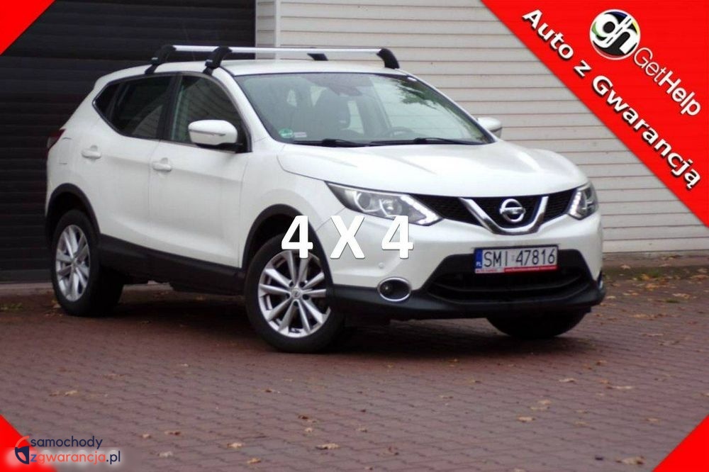 Nissan Qashqai  | 4X4 (Doł. Ręcznie) | Manualna | 131 Km | Biały