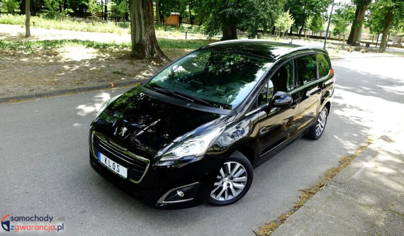 PEUGEOT 5008  | FWD (przód) | Manualna | 156 KM | Czarny