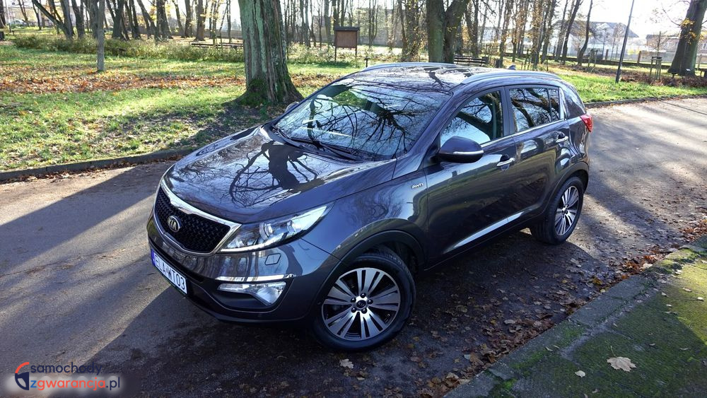 Kia Sportage  | 4X4 (Doł. Automatycznie) | Automatyczna | 184 Km | Szary