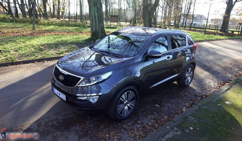 KIA Sportage  | 4×4 (doł. automatycznie) | Automatyczna | 184 KM | Szary full
