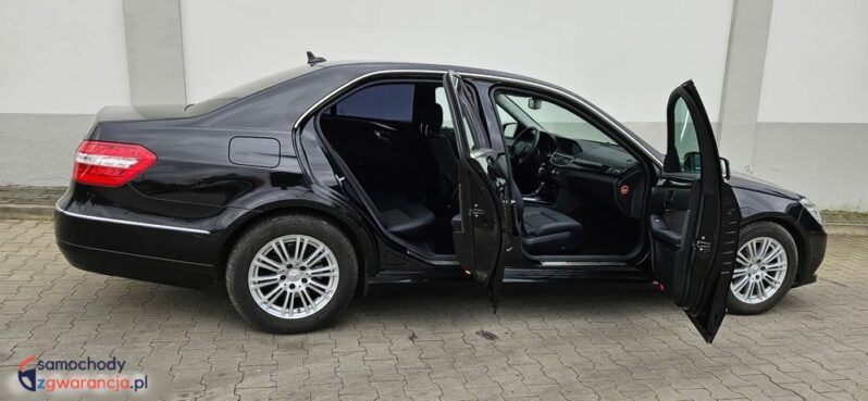 MERCEDES-BENZ Klasa E | RWD (tył) | Automatyczna | 184 KM | Czarny full