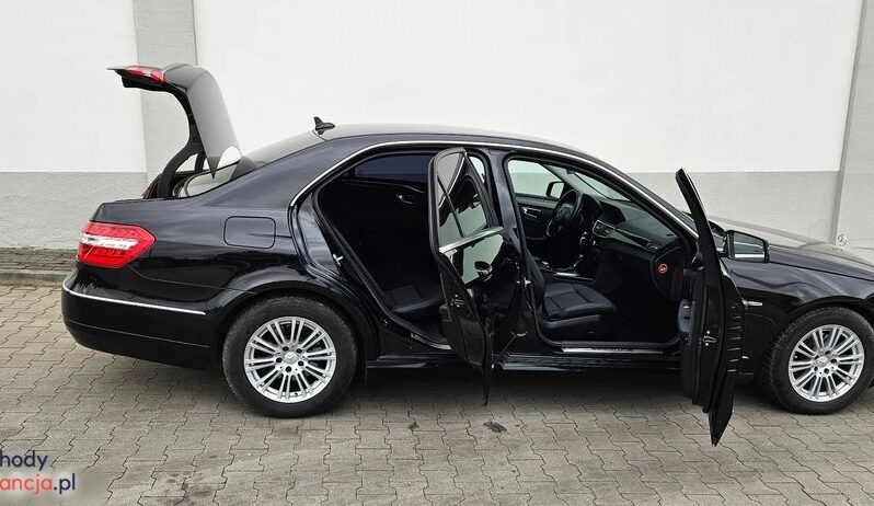 MERCEDES-BENZ Klasa E | RWD (tył) | Automatyczna | 184 KM | Czarny full