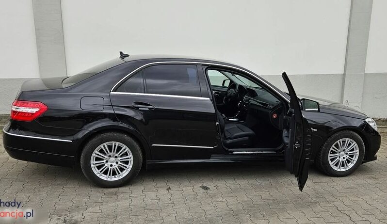 MERCEDES-BENZ Klasa E | RWD (tył) | Automatyczna | 184 KM | Czarny full