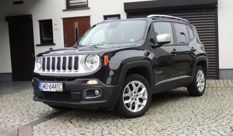 JEEP Renegade  | 4×4 (doł. automatycznie) | Automatyczna | 140 KM | Czarny full