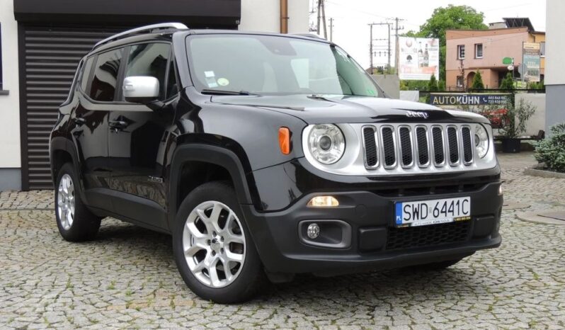 JEEP Renegade  | 4×4 (doł. automatycznie) | Automatyczna | 140 KM | Czarny full