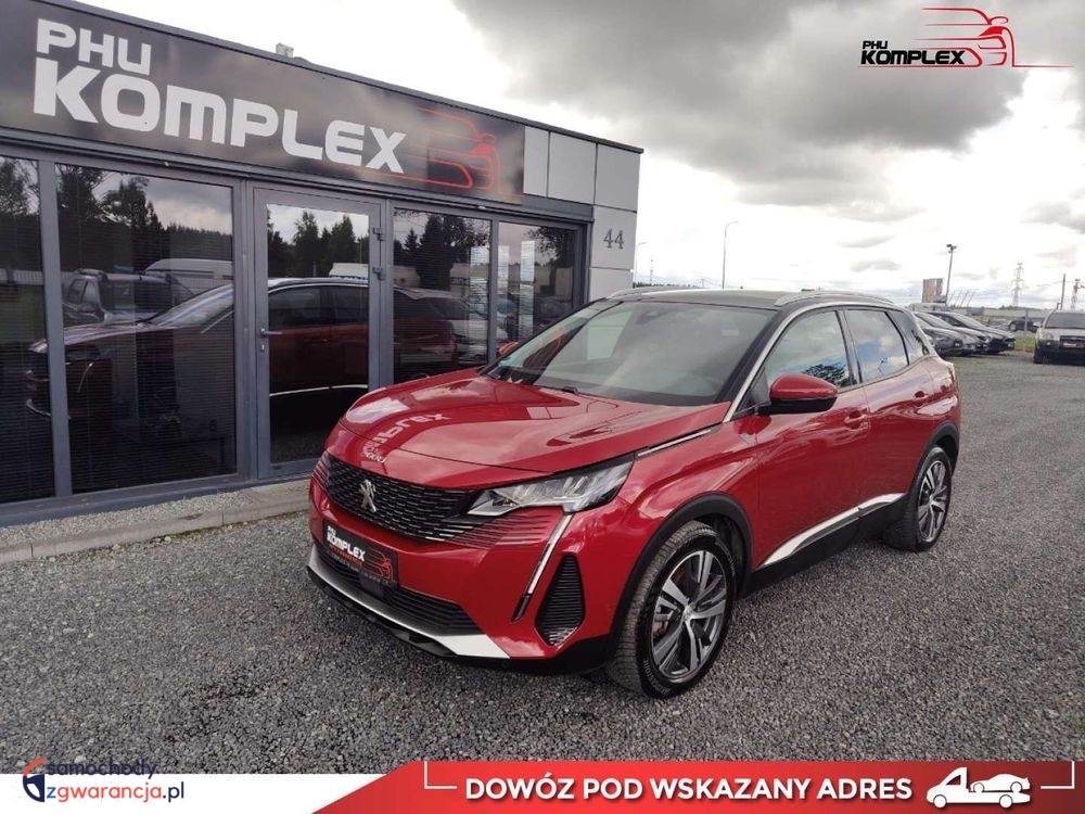 Peugeot 3008  | Fwd (Przód) | Automatyczna | 225 Km | Czerwony