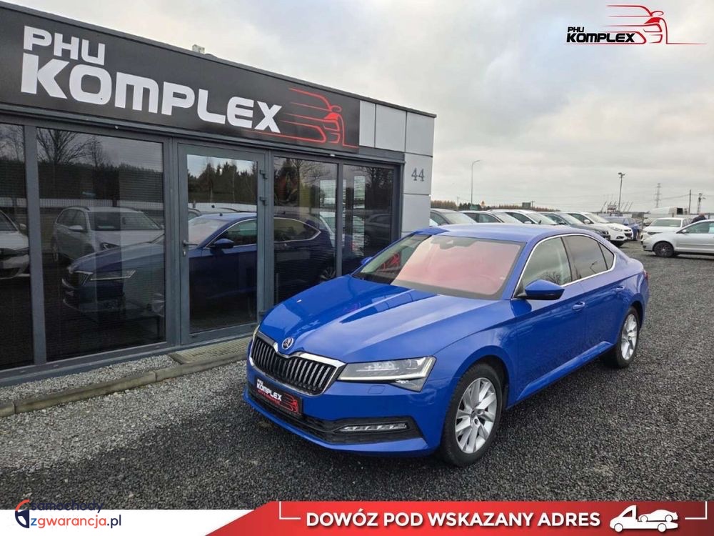 Skoda Superb  | Fwd (Przód) | Automatyczna | 150 Km | Niebieski