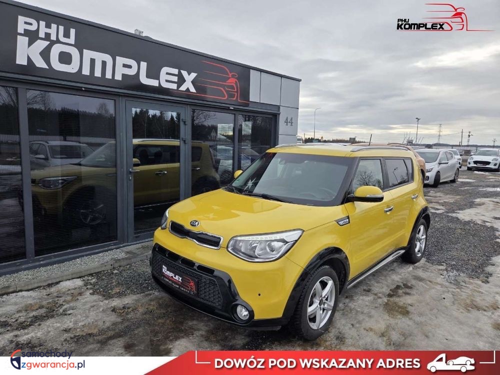 Kia Soul  | Fwd (Przód) | Automatyczna | 128 Km | Żółty