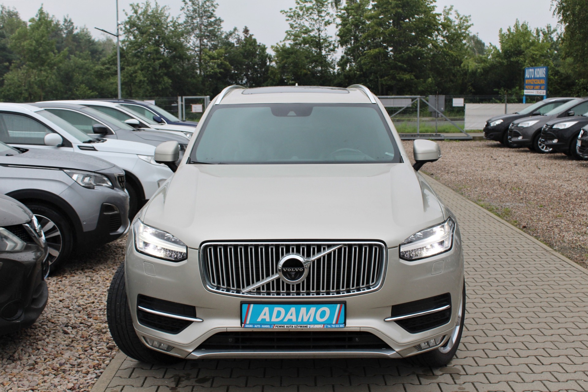 Volvo Xc 90 | 4X4 (Doł. Automatycznie) | Automatyczna | 224 Km | Beżowy